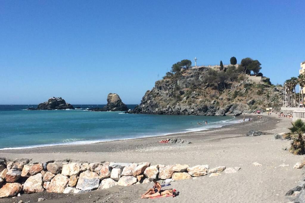 Seaview And Sun All Day Long In Los Pinos, Almunecar, Andalusia Exterior photo